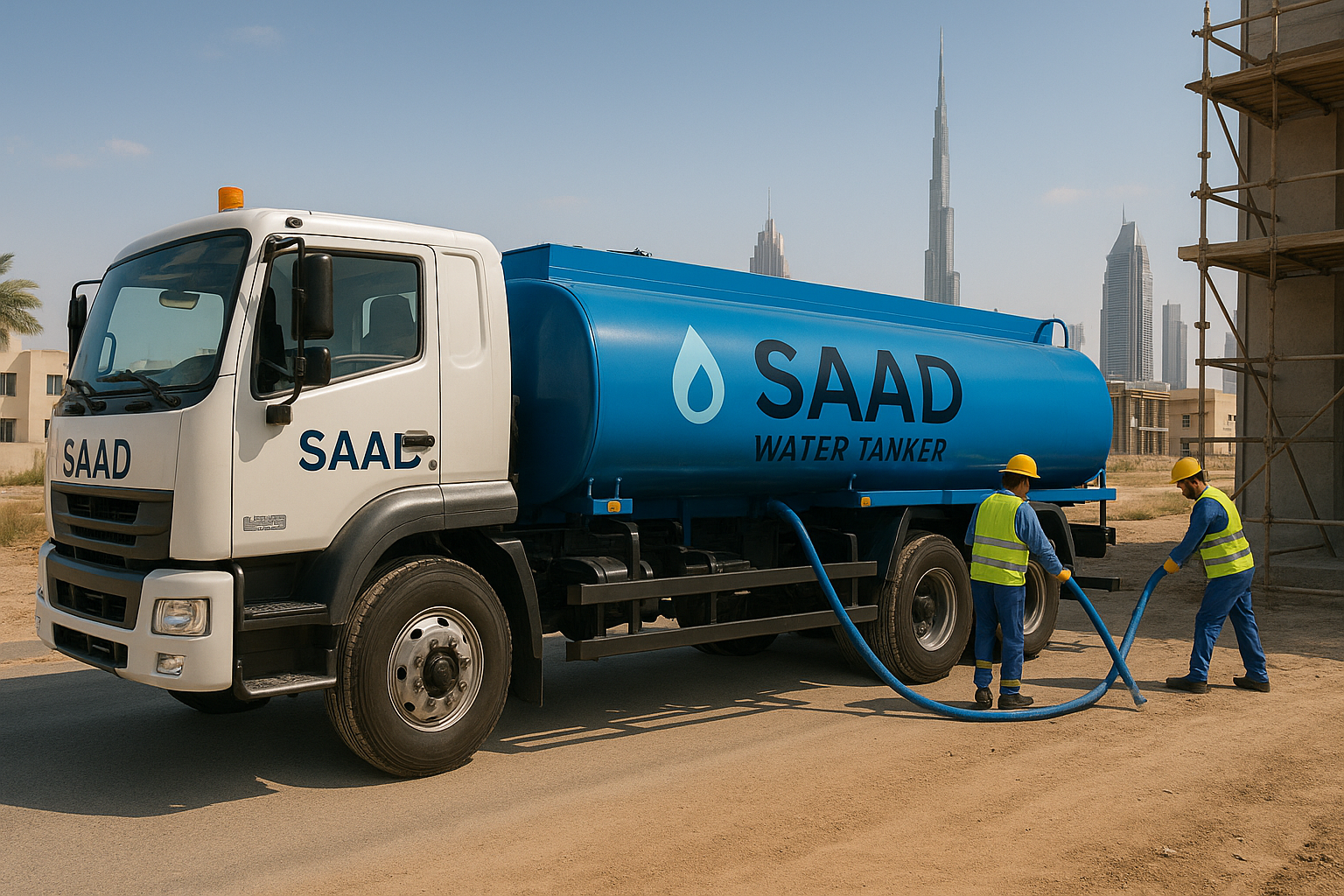 sweet water tanker supplier in Dubai